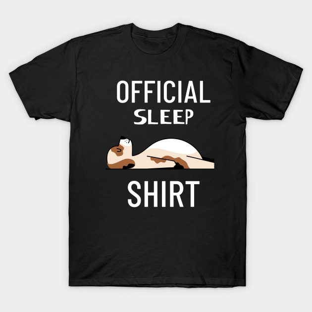 official sleep shirt T-Shirt by dreamiedesire